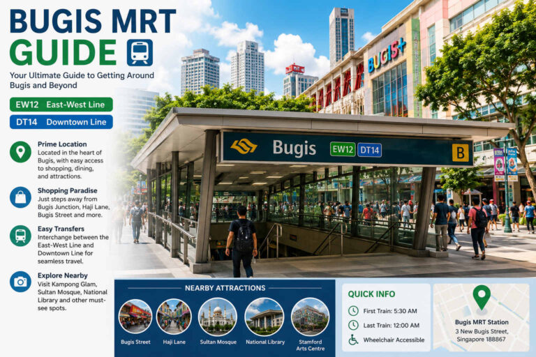 Bugis MRT Guide
