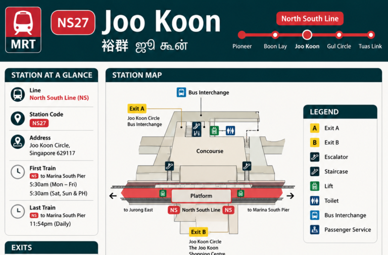 Joo Koon MRT Guide
