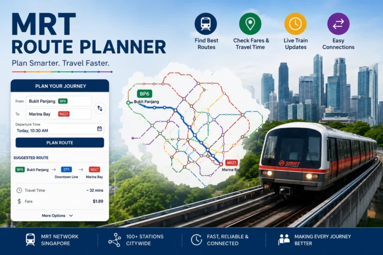 MRT Route Planner