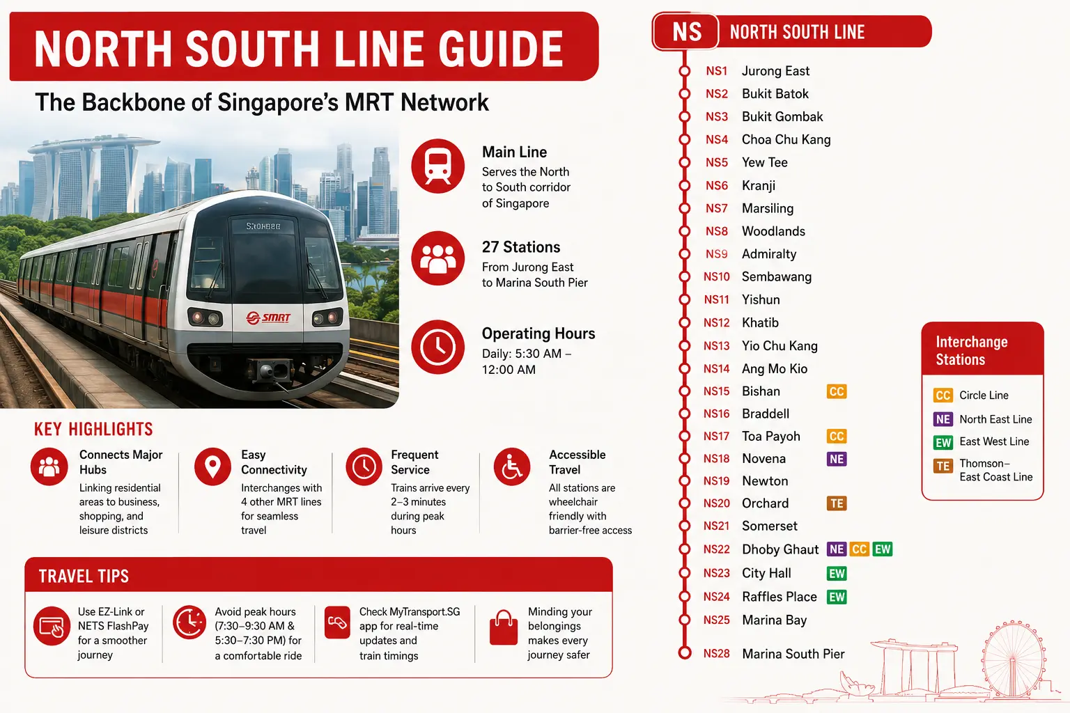 North South Line Guide