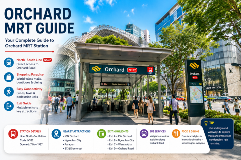 Orchard MRT Guide