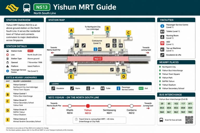 Yishun MRT Guide