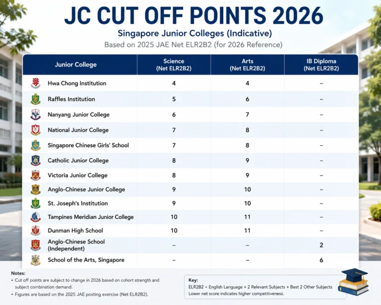jc cut off points 2026